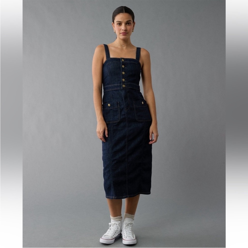 Denim dress